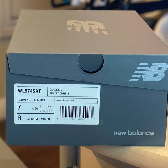 New Balance 574 Sneakers Women's Shoes WL574SAT - Picture 16 of 16